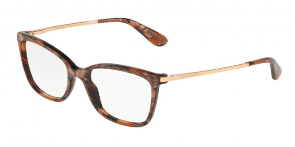 Dolce & Gabbana DG3243 Eyeglasses, 3131 CUBE BRONZE