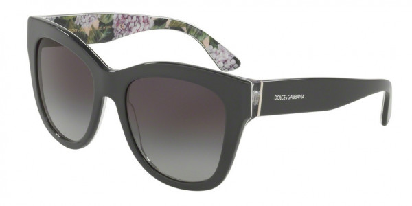 Dolce & Gabbana DG4270F Sunglasses, 31518G GREY ON PRINT HYDRANGEA