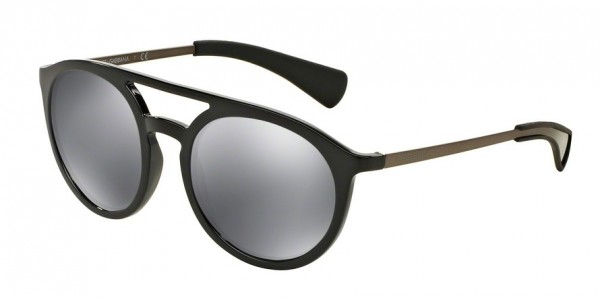 Dolce & Gabbana DG6101 Sunglasses, 501/6G BLACK/MATTE GUNMETAL (BLACK)