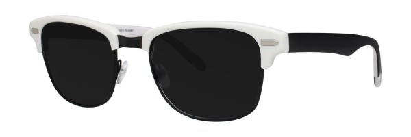 Original Penguin HIGHPOCKET POLARIZED Sunglasses, White