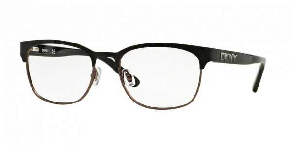DKNY DY5652 Eyeglasses, 1230 MATTE BLACK GUNMETAL/BLACK (BLACK)