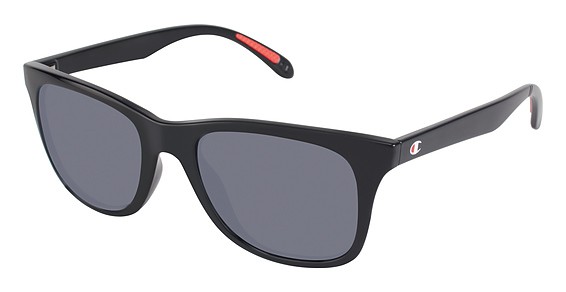 Champion 6009 Sunglasses, C01 Black (Silver Flash)