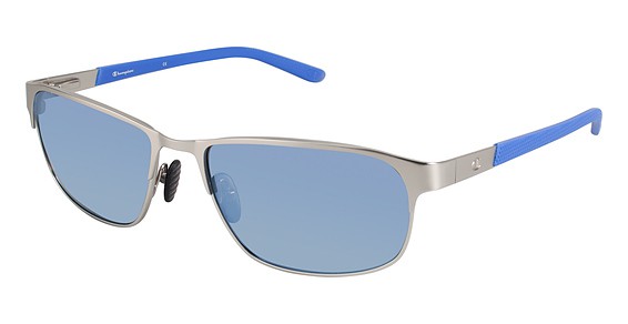 Champion 6028 Sunglasses, C01 Silver/Blue (Indigo)