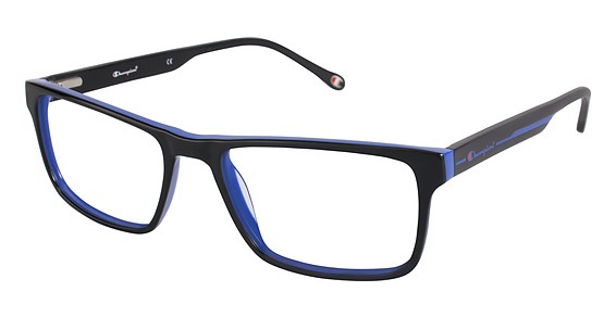 Champion 4003 Eyeglasses, C01 Black/Blue