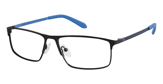 Champion 1006 Eyeglasses, C01 Black/Blue