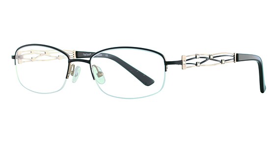Miyagi Bijoux 1497 Eyeglasses, 1 Black/Silver