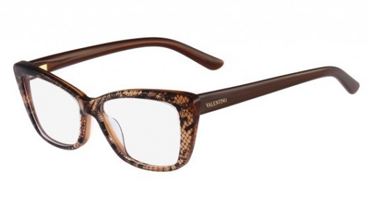 Valentino V2663 Eyeglasses, (208) BROWN LACE