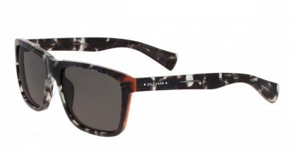 Cole Haan CH6005 Sunglasses, 073 Blue/black Tort