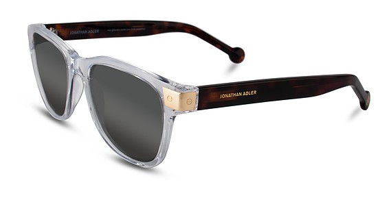 Jonathan Adler Santorini Sunglasses, Crystal