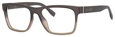 HUGO BOSS Black Boss 0728 Eyeglasses, 0KAC(00) Shaded Gray Tex