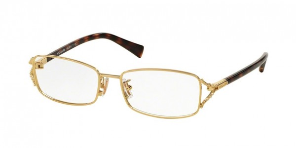 Coach HC5073 Eyeglasses, 9238 GOLD/DARK TORTOISE (GOLD)
