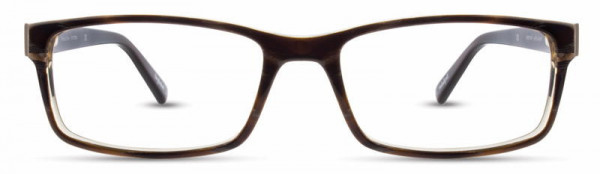 Michael Ryen MR-236 Eyeglasses, 2 - Brown Marble / Antique Gold