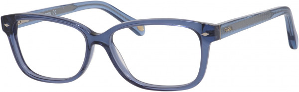 Fossil FOS 6063 Eyeglasses, 0OKJ Blue
