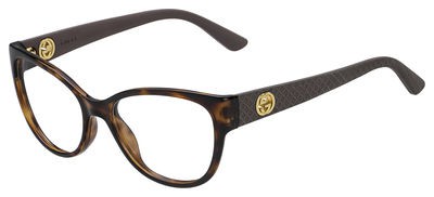 Gucci Gucci 3789 Eyeglasses, 0LWF(00) Havana Brown