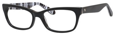 Kate Spade Elora Eyeglasses, 0QG9(00) Black