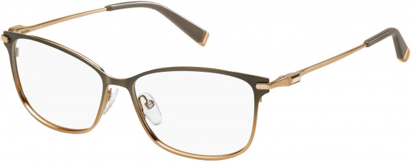 Max Mara MM 1251 Eyeglasses, 0MGL Sand Gold Copper