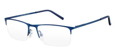 Safilo Design Sa 1050 Eyeglasses, 05R1(00) Semi Matte Blue