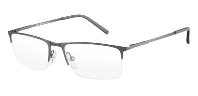 Safilo Design Sa 1050 Eyeglasses, 0R80(00) Semi Matte Dark Ruthenium