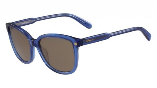 Ferragamo SF815S Sunglasses, (414) BLUE