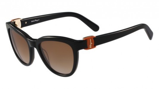 Ferragamo SF817S Sunglasses, (001) BLACK