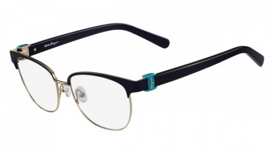 Ferragamo SF2147 Eyeglasses, (414) BLUE