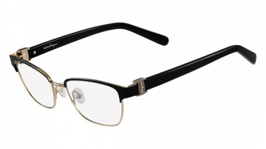 Ferragamo SF2148 Eyeglasses, (001) BLACK