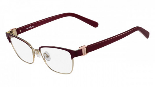 Ferragamo SF2148 Eyeglasses, (525) CYCLAMEN