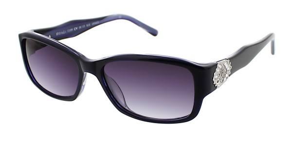 Jessica McClintock JMC 575 Sunglasses, Blue Laminate