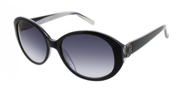 Jessica McClintock JMC 576 Sunglasses, Black Laminate
