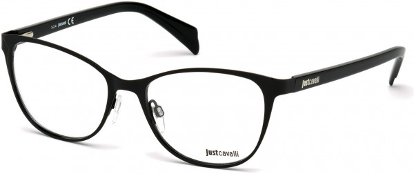 Just Cavalli JC0711 Eyeglasses, 001 - Shiny Black