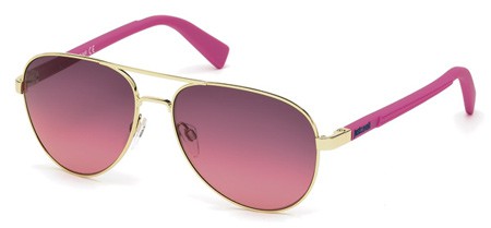 Just Cavalli JC-728S Sunglasses, 28Z - Shiny Rose Gold / Gradient