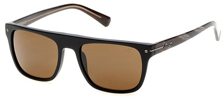 Kenneth Cole New York KC-7194 Sunglasses, 05E - Black/other / Brown