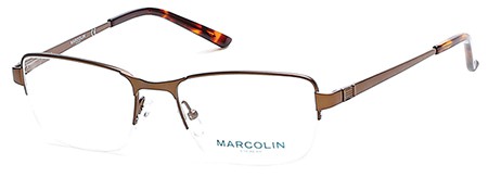 Marcolin MA6826 Eyeglasses, 046 - Matte Light Brown
