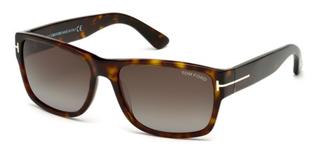 Tom Ford MASON Sunglasses, 52B - Dark Havana / Gradient Smoke