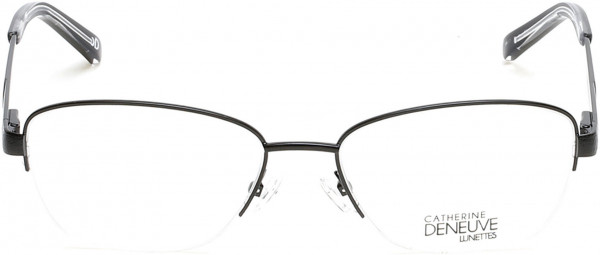 Catherine Deneuve CD0396 Eyeglasses, 001 - Shiny Black