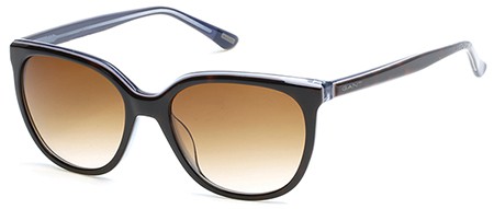 Gant GA8043 Sunglasses, 56F - Havana/other / Gradient Brown