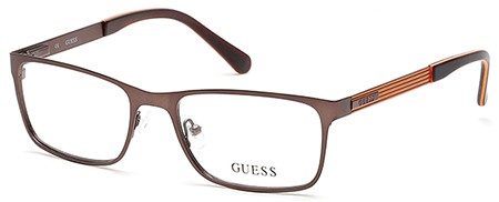 Guess GU-1885 Eyeglasses, 049 - Matte Dark Brown