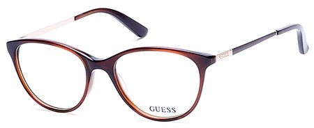 Guess GU-2565-F Eyeglasses, 050 - Dark Brown/other