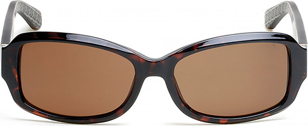 Guess GU7410 Sunglasses, 52E - Red Havana / Havana/Texture