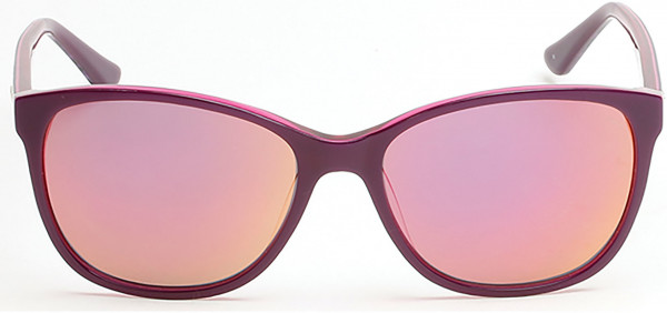 Guess GU7426 Sunglasses, 81Z - Shiny Violet / Gradient Or Mirror Violet