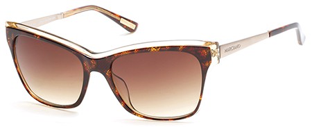 GUESS by Marciano GM0739 Sunglasses, 50F - Dark Brown/other / Gradient Brown