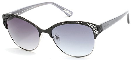 GUESS by Marciano GM-0743 Sunglasses, 05B - Black/other / Gradient Smoke