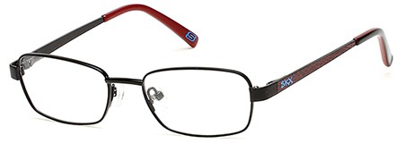 Skechers SE1124 Eyeglasses, 002 - Matte Black
