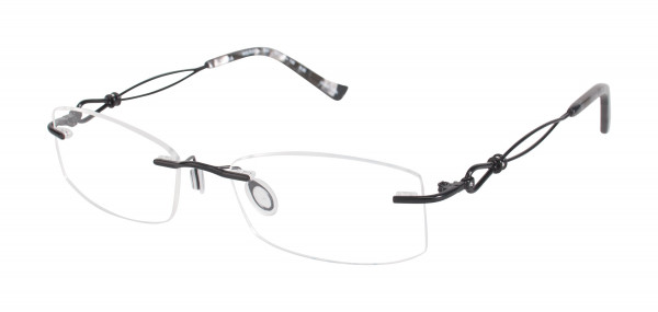 Tura R123A Eyeglasses, Black (BLK)