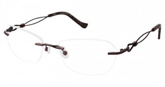 Tura R13B Eyeglasses, dark brown (DBR)