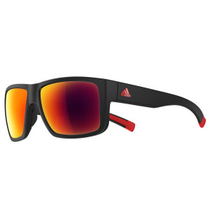 adidas matic a426 Sunglasses, 6055 BLACK MATT/RED