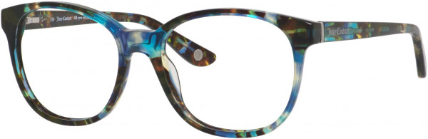 Juicy Couture JU 160 Eyeglasses, 0JRW Tortoise Turquoise Navy
