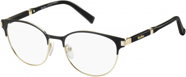 Max Mara MM 1254 Eyeglasses, 0MEJ Black Gold