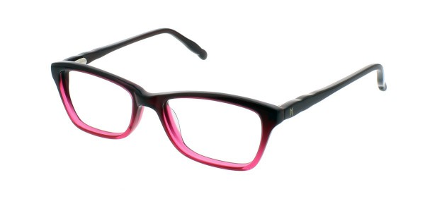 Jessica McClintock JMC 4800 Eyeglasses, Berry Fade