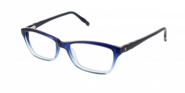 Jessica McClintock JMC 4800 Eyeglasses, Navy Fade